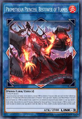 RA03-EN050 “Promethean Princess, Bestower of Flames" Choose Your Rarity