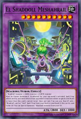 BLGG-EN022 El Shaddoll Meshahrail Starlight Rare