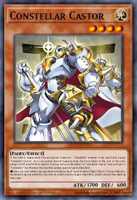 BLGG-EN016 Constellar Castor Secret Rare