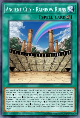 RA03-EN181	"Ancient City - Rainbow Ruins" Choose Your Rarity