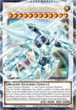 RA05-EN143 Shooting Quasar Dragon - Choose Your Rarity (Extended Art)