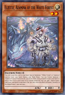 MAMO-EN054 "Elzette, Azamina of the White Forest" Ultra Rare
