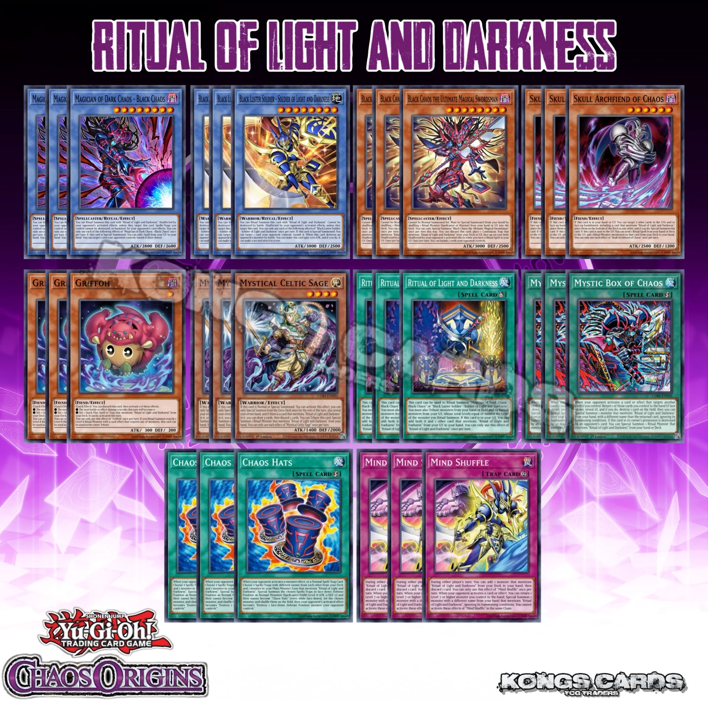 Ritual Of Light And Darkness Deck Core 30 Cards CORI