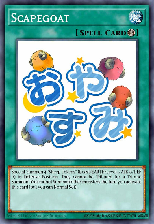 RA05-EN111 Scapegoat - Choose Your Rarity (Stamp Edition)