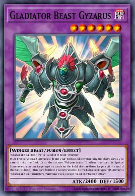 RA03-EN198	"Gladiator Beast Gyzarus" Choose Your RaritY
