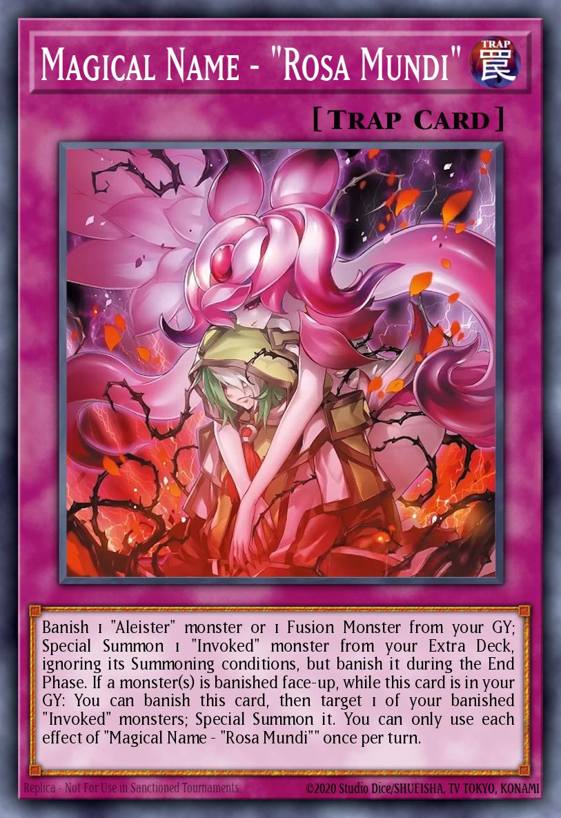 CORI-EN070 Magical Name - "Rosa Mundi" Common