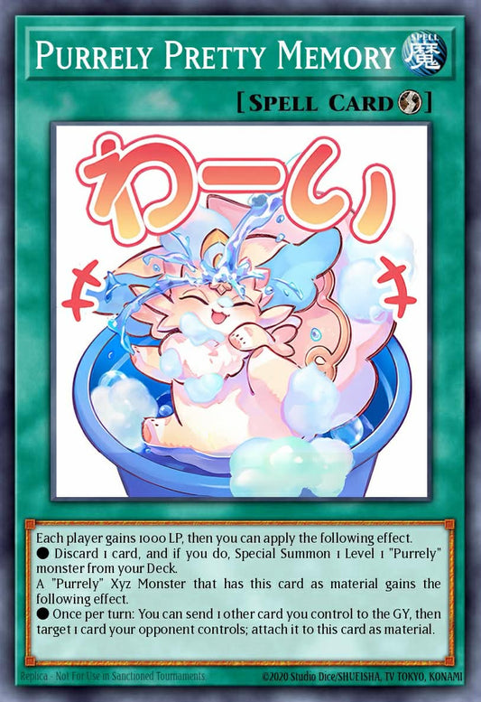 RA05-EN120 Purrely Pretty Memory - Choose Your Rarity (Stamp Edition)