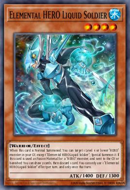 MAMO-EN047 "Elemental HERO Liquid Soldier" Ultra Rare