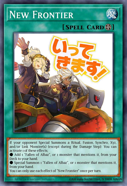 RA05-EN121 New Frontier - Choose Your Rarity (Stamp Edition)