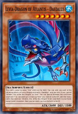 BETB-EN013 "Levia-Dragon of Atlantis - Daedalus" Secret Rare