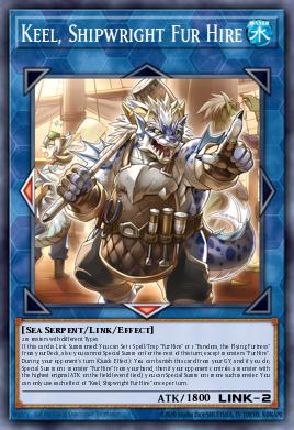 MAMO-EN92 "Keel, Shipwright Fur Hire" Ultra Rare