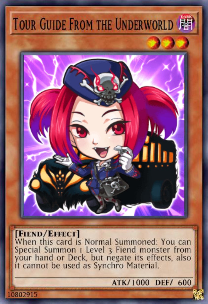 BLGG-EN005 Tour Guide From the Underworld Starlight Rare (CHIBI)