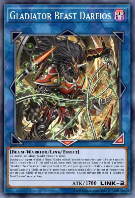 MAMO-EN089 "Gladiator Beast Dareios" Ultra Rare