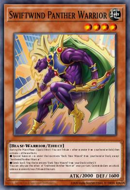 BETB-EN001 "Swiftwind Panther Warrior" Super Rare