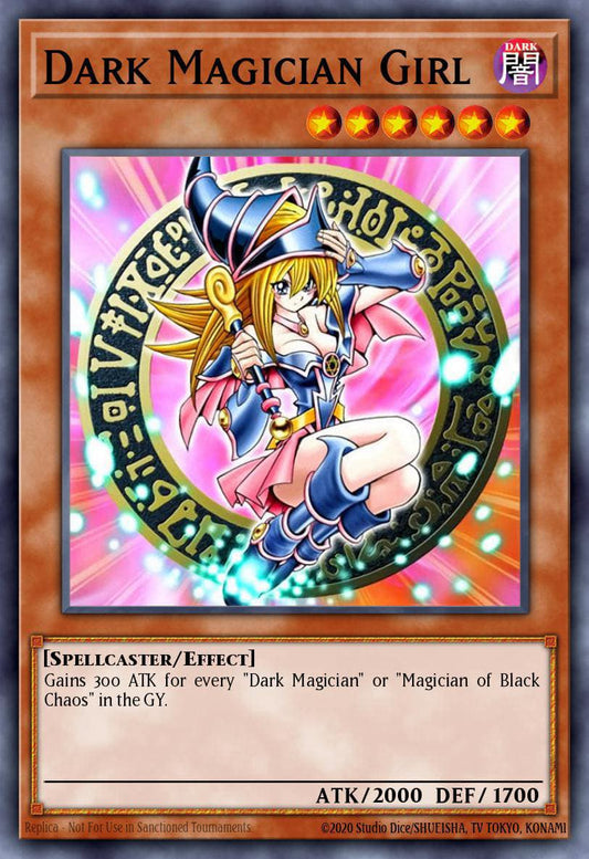 RA04-EN107	"Dark Magician Girl" Choose Your Rarity ARTWORK 1