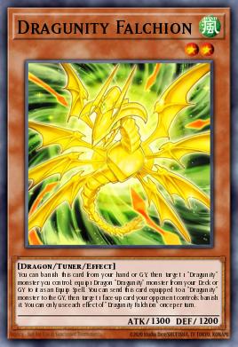 BLGG-EN012 Dragunity Falchion Ultra Rare
