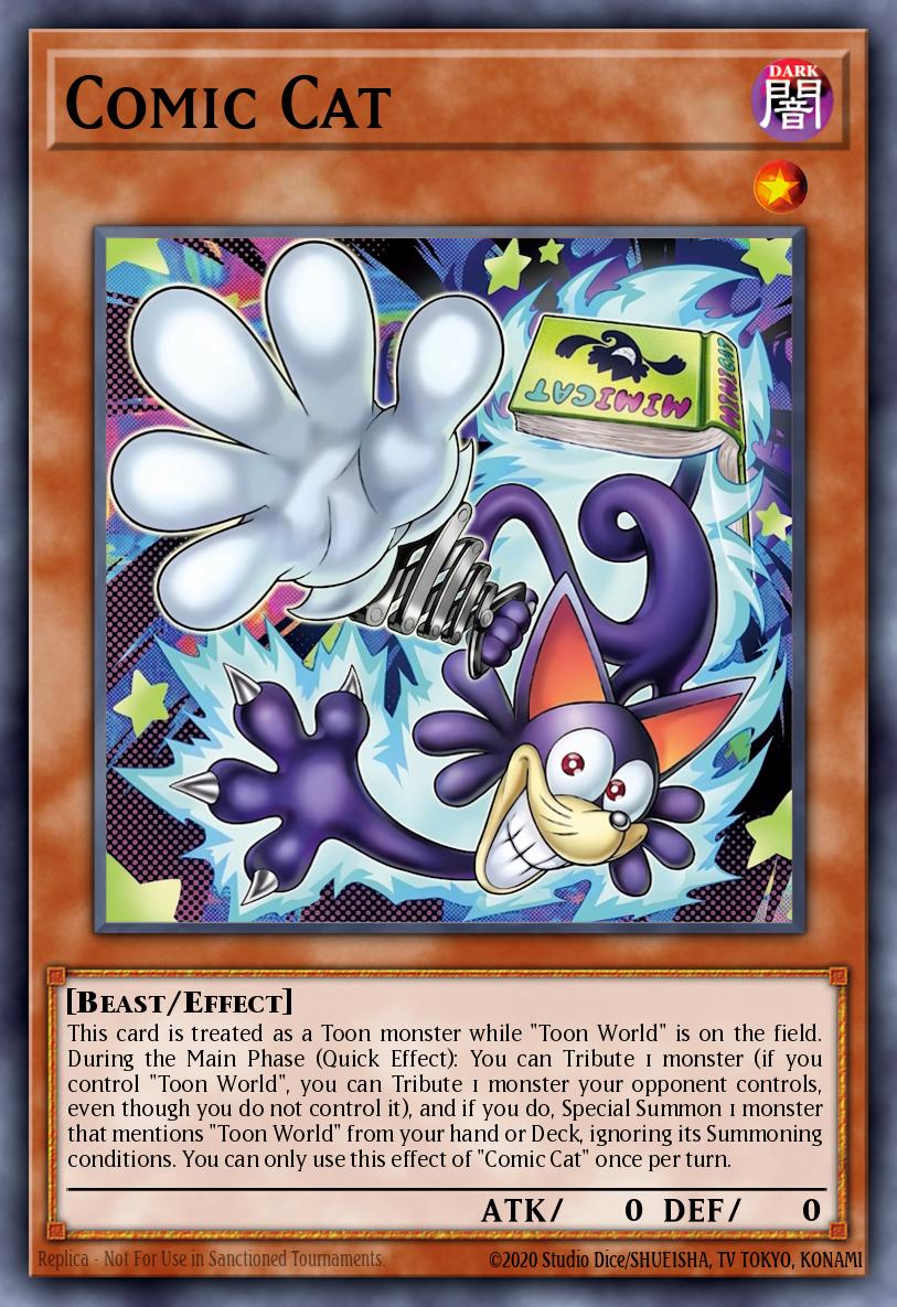 MAMS-EN "Comic Cat" Secret Rare