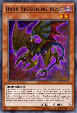 RA03-EN027 “Dark Beckoning Beast" Choose Your Rarity