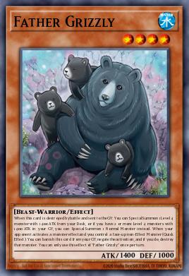 BETB-EN032 "Father Grizzly" Common