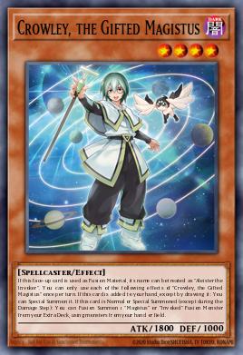 MAMO-EN059 "Crowley, the Gifted Magistus" Ultra Rare