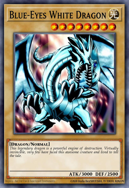 RA03-EN079	"Blue-Eyes White Dragon" Choose Your Rarity