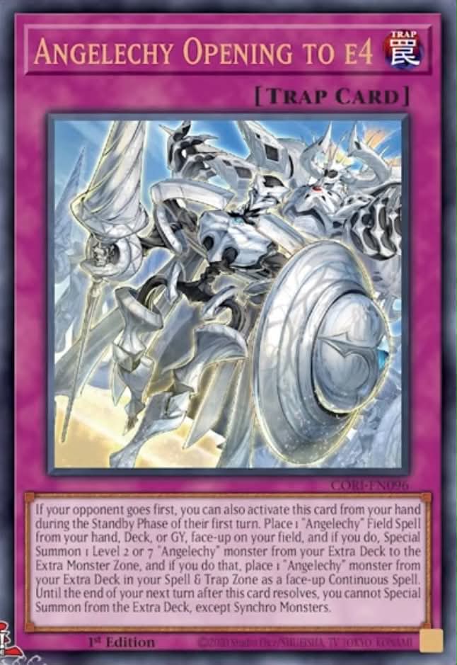 CORI-EN096 Angelechy Opening to e4 Ultra Rare