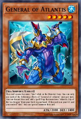 BETB-EN014 "General of Atlantis" Ultra Rare