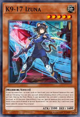 MAMO-EN062 "K9-17 Izuna" Ultra Rare