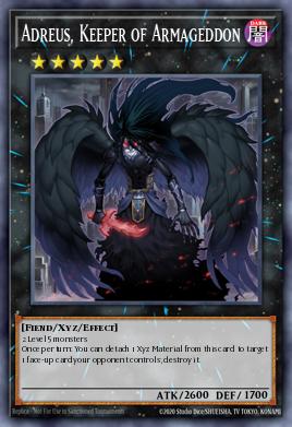 BLGG-EN096 Adreus, Keeper of Armageddon Starlight Rare