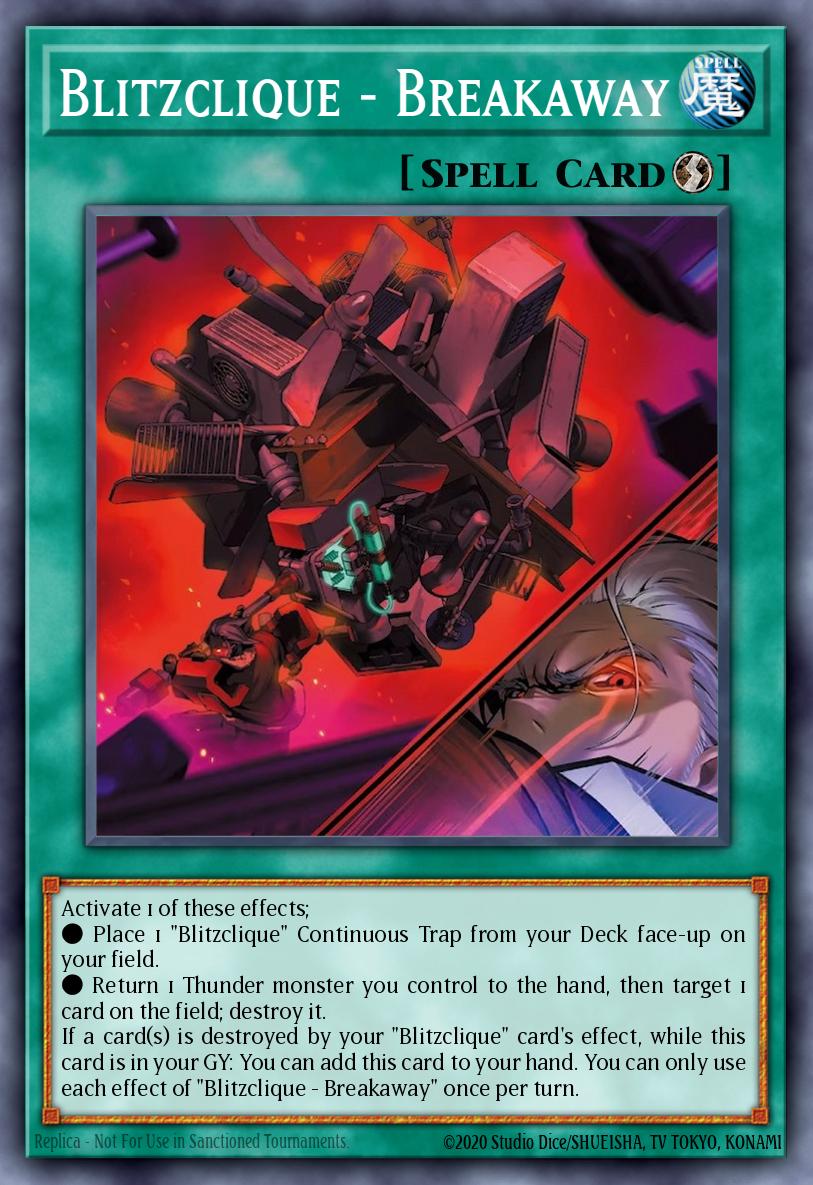 CORI-EN051 Blitzclique - Breakaway Super Rare