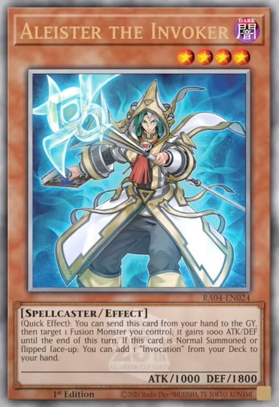 RA04-EN024 “Aleister the Invoker" (alternate artwork) Choose Your Rarity