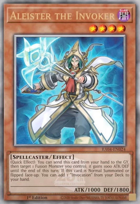 RA04-EN024 “Aleister the Invoker" (alternate artwork) Choose Your Rarity
