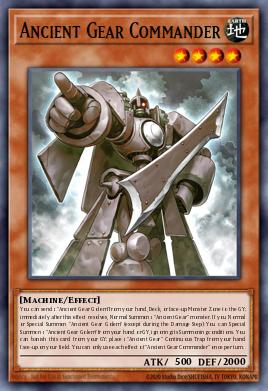 MP25-EN179 Ancient Gear Commander Ultra Rare