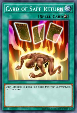 MP25-EN297 Card Of Safe Return Ultra Rare