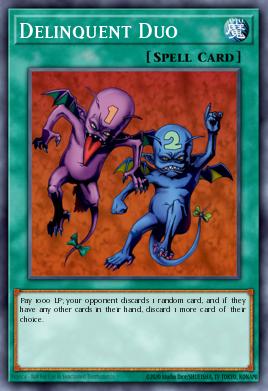 RA04-EN114	"Delinquent Duo" Choose Your Rarity