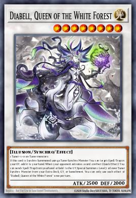 MP25-EN221 Diabell, Queen Of The White Forest Ultra Rare