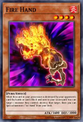 RA04-EN224	"Fire Hand" Choose Your Rarity