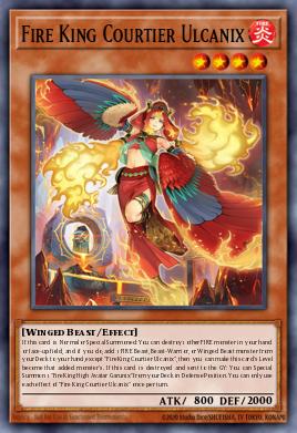 MP25-EN262 Fire King Courtier Ulcanix Ultra Rare