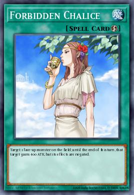 RA04-EN137 "Forbidden Chalice" Choose Your Rarity