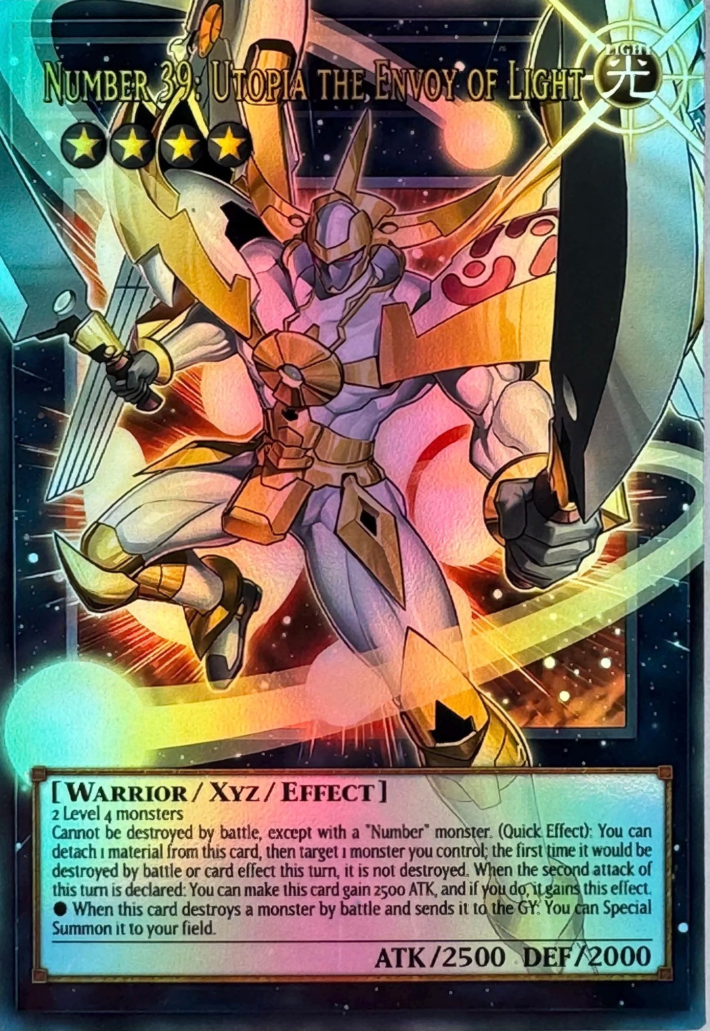 MAMO-EN010 "Number 39: Utopia, Emissary of Light" Extended Art Starlight Rare