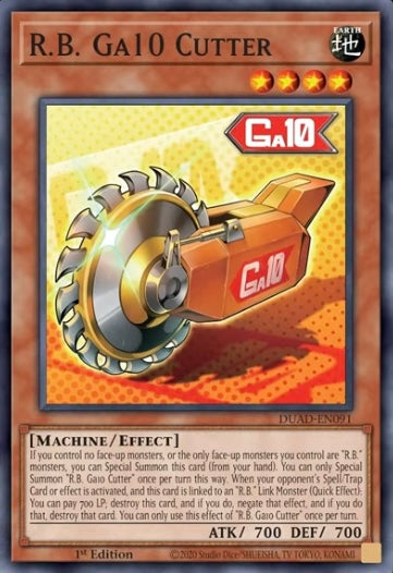 DUAD-EN091 "R.B. Ga10 Cutter" Super Rare