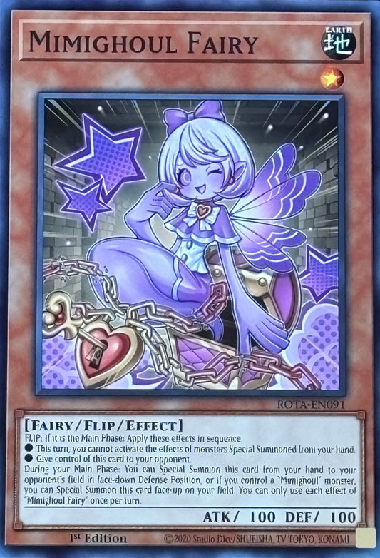 ROTA-EN091 "Mimighoul Fairy" Super Rare