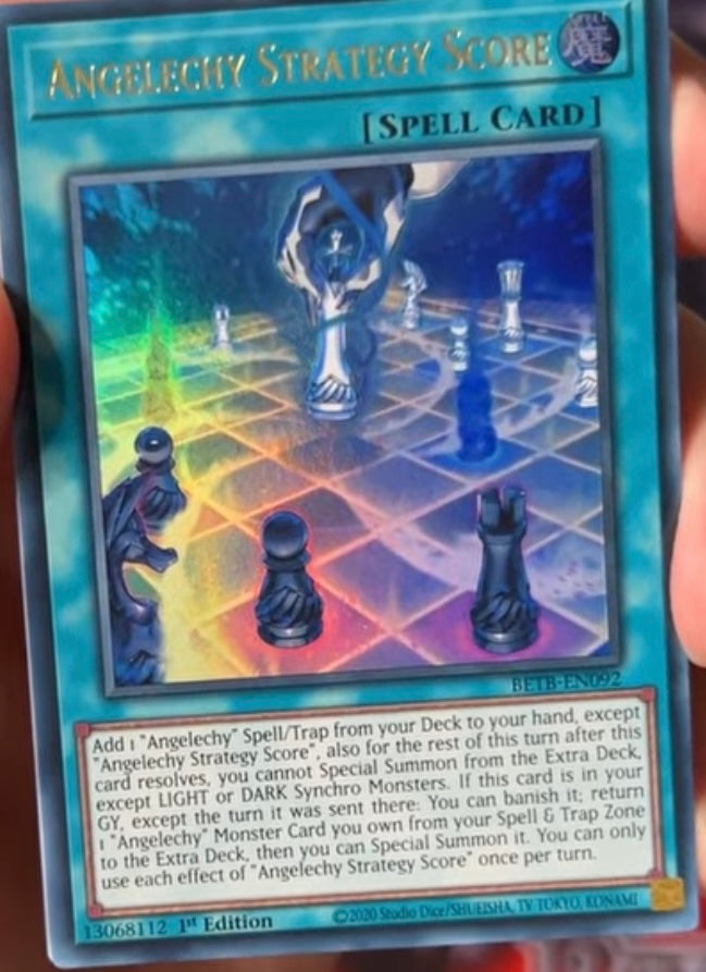 BETB-EN092 "Angelechy Strategy Score" Ultra Rare