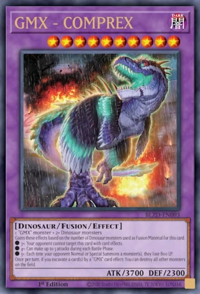 BLZD-EN093 "GMX - COMPREX" Starlight Rare