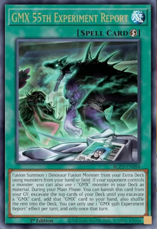 BLZD-EN094 "GMX 55th Experiment Report" Starlight Rare