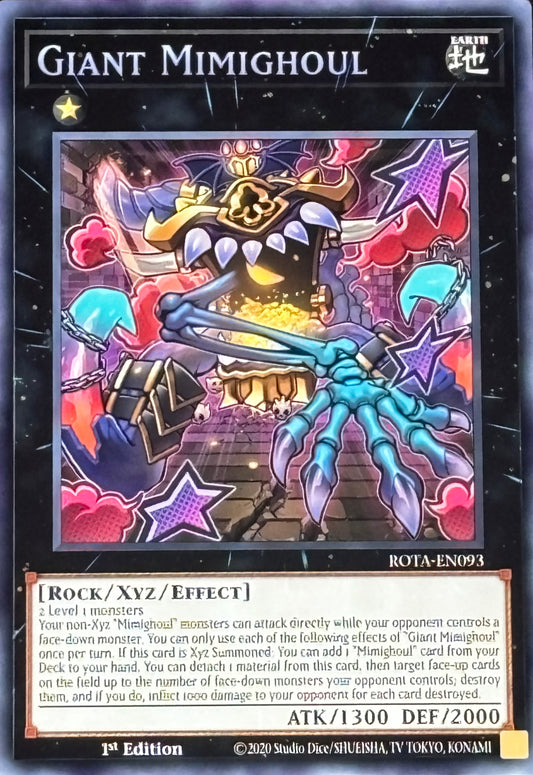 ROTA-EN093 "Giant Mimighoul" Secret Rare