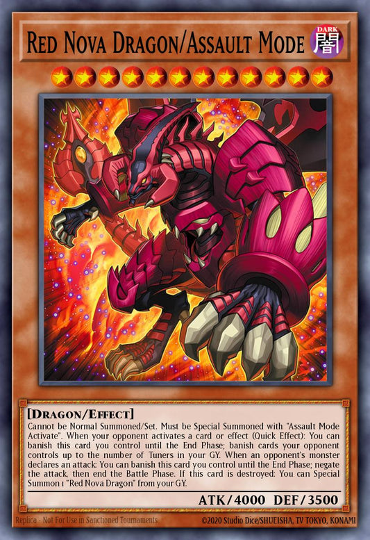 BLZD-EN004 "Red Nova Dragon/Assault Mode" Common