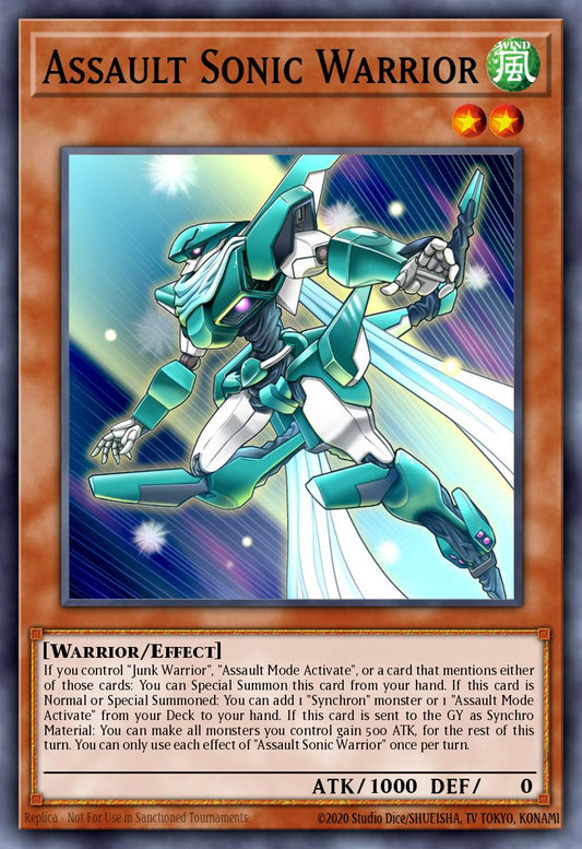 BLZD-EN005 "Assault Sonic Warrior" Common