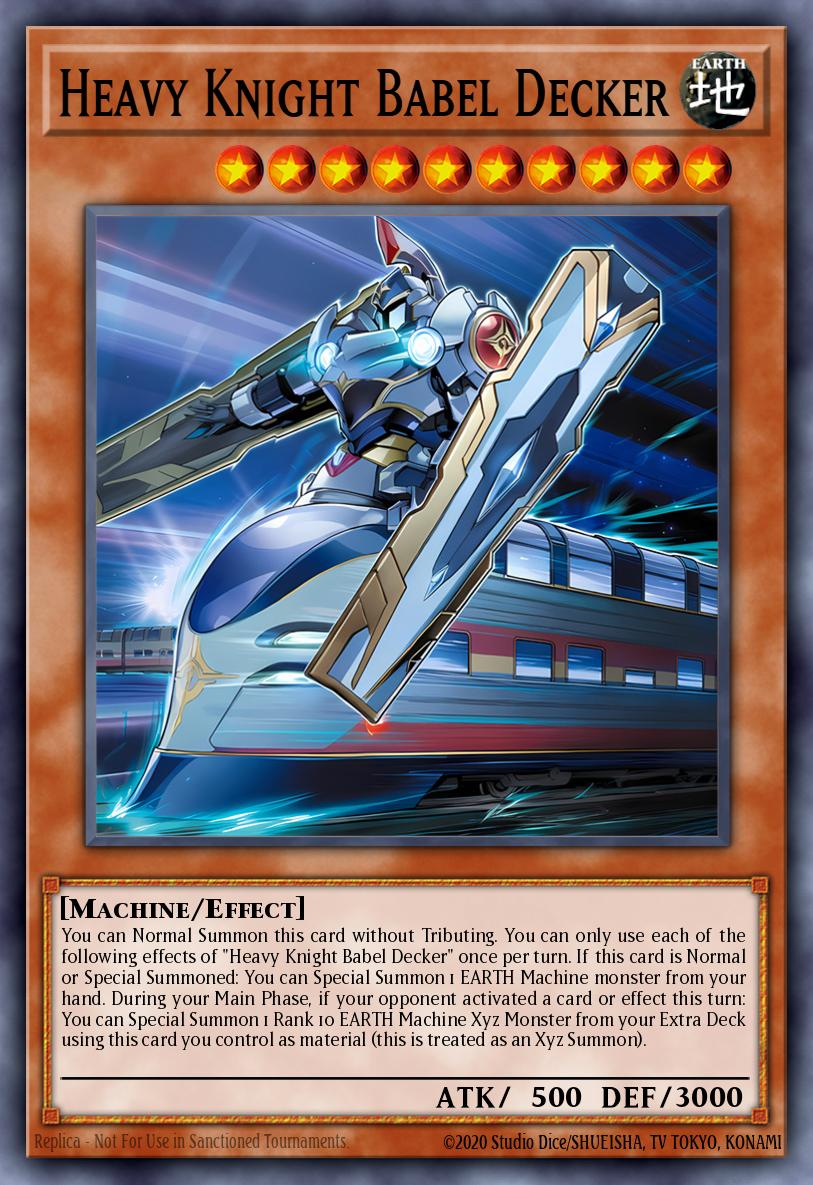BLZD-EN006 “Heavy Armoured Knight Babeldecker" Super Rare