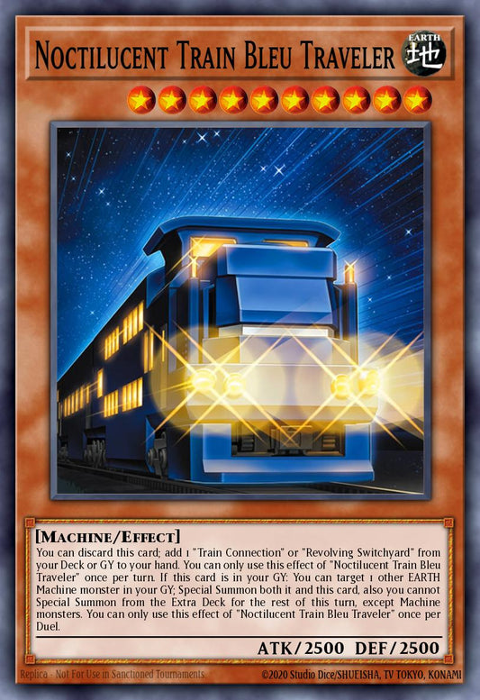 BLZD-EN007 "Night Train Blue Traveler" Super Rare